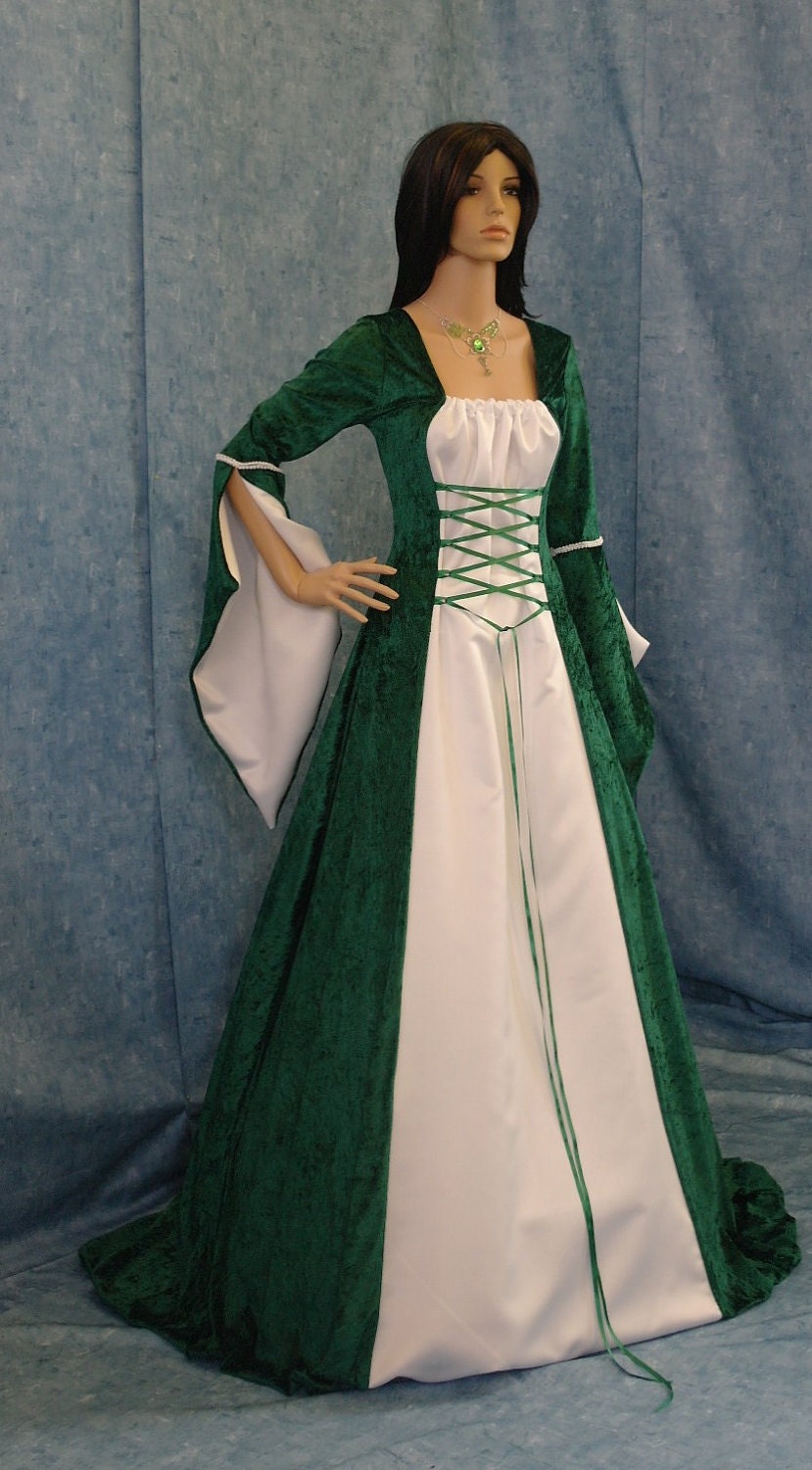 celtic medieval handfasting dress renaissance wedding custom