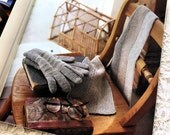 Japanese Craft Book . Hats Mittens Gloves Socks and Scarfs