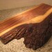Live Edge Black Walnut Serving Plate