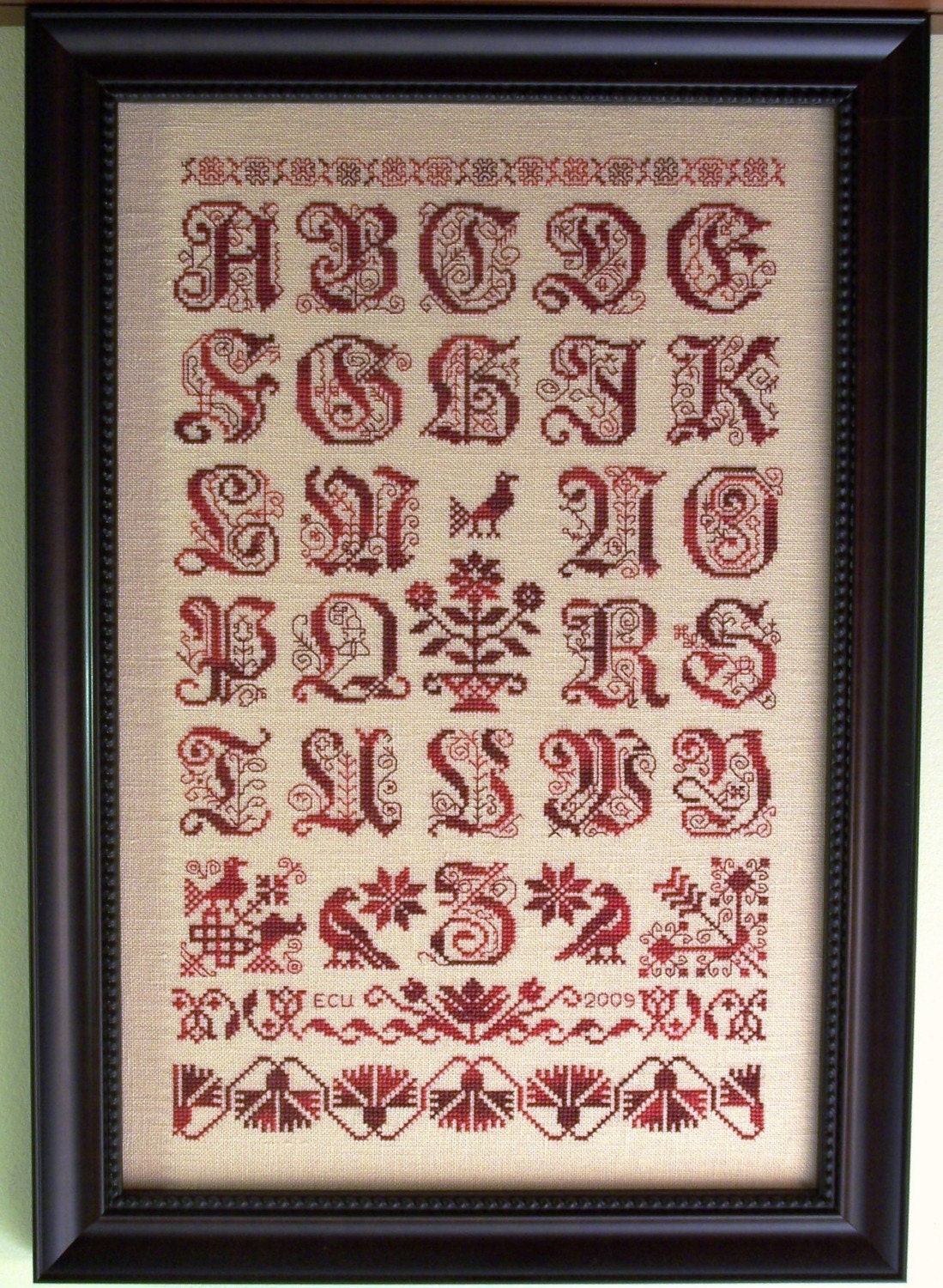 alphabet sampler