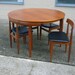mid-century Hans Olsen dining set
