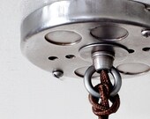 Ceiling Canopy Kit Antique Silver // Pendant Light Hardwire Installation Kit