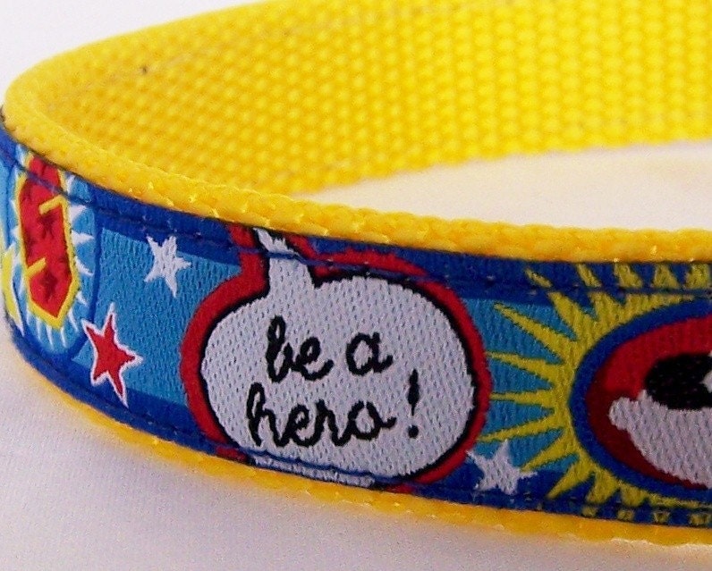 Hero Dog Collar / Super Hero