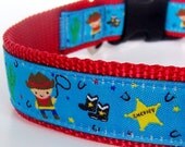 Dog Collar / There's a New Sheriff in Town / l inch width / Big Dog