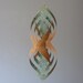 Eco Friendly - Swirly Mobile - Polka Dot Paper Decoration Unique Suspension Home Decor Baby Nursery Children Teen Dorm Modern