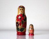 Vintage Matryoshka Babushka Dolls, made in USSR