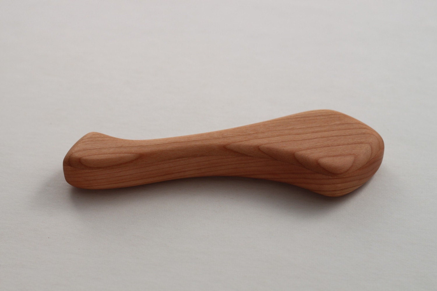 Wooden Baby Rattle- Cherry