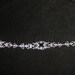 Sophia - Vintage Style Rhinestone Bridal Belt in Black and Silver