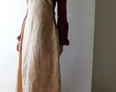 Medieval Long Linen Tunic Dress - Custom clothes - LARP - linen jumper