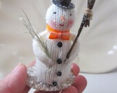 Snowman is a Tiny Dapper Charmer