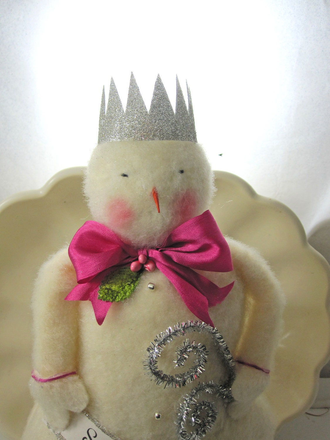Darling Handmade Snowman