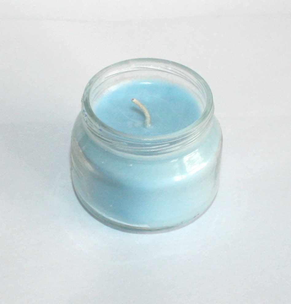 Create Your Own Candle - choose your color, lid finish and scent - soy, baby food jar, recycle, reuse, container