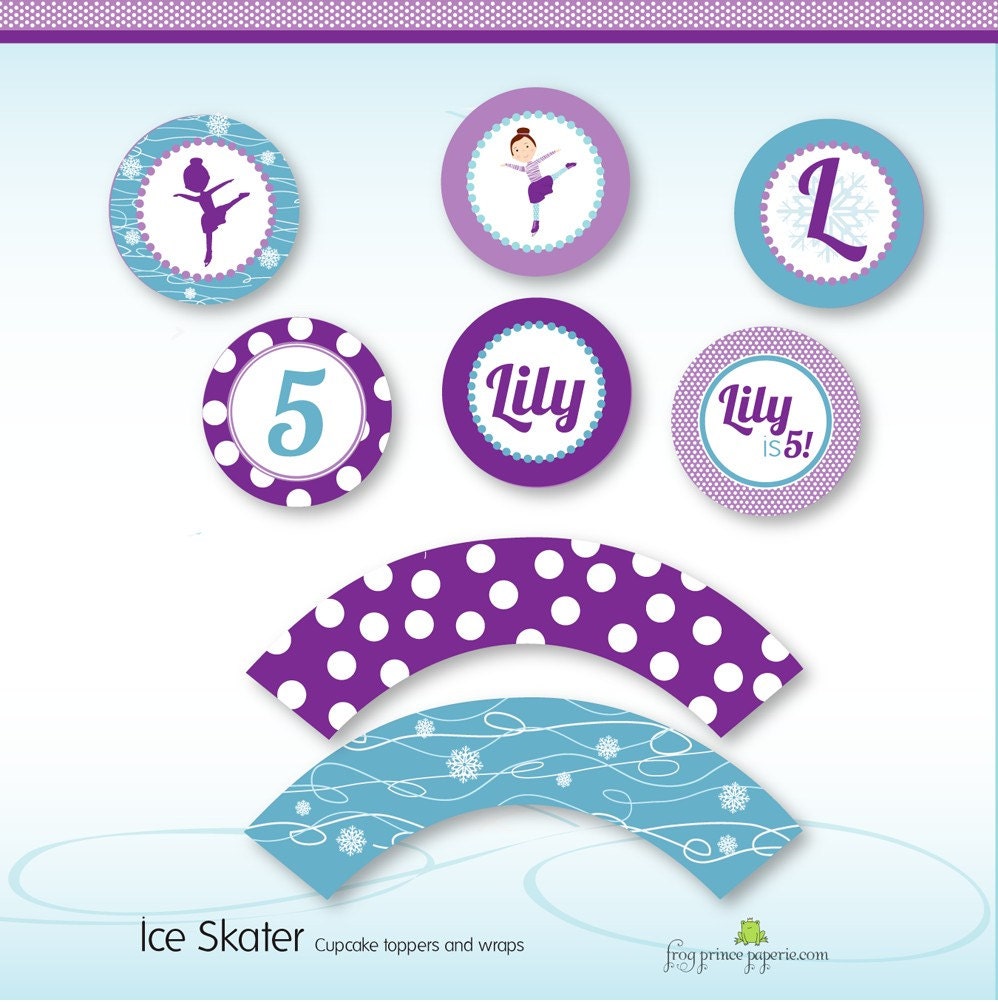 Ice Skating Printable Party Pack - DIY Il_570xn