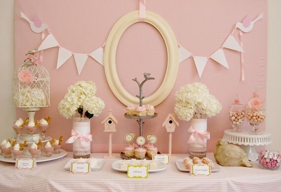 Little Birdie Baby Shower Printable Party Pack - DIY Il_570xn