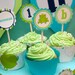 Frog Prince Cupcake toppers and wrappers - DIY custom printable