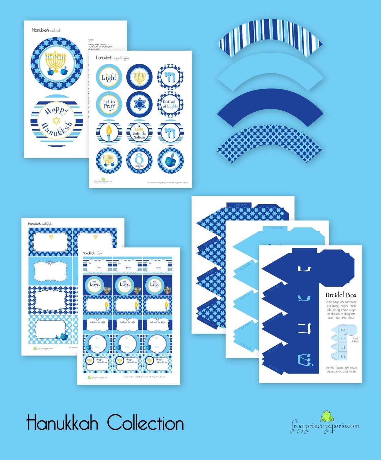 Hanukkah Collection - DIY Printable Party