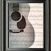 Dictionary Art Vintage Guitar Recycled book print illustration sheet music instrument for him her musician under 25 gifts for dad band notes