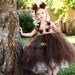 Owl tutu dress and matching headband nb -4t