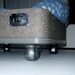 Grey Retro Suitcase pet bed for small dogs and cats, Cool stuff