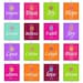 Inspirational Quotes - one 4x6 inch digital sheet of scrabble size (0.75 x 0.83 inches) images for scrabble tiles, magnets, stickers