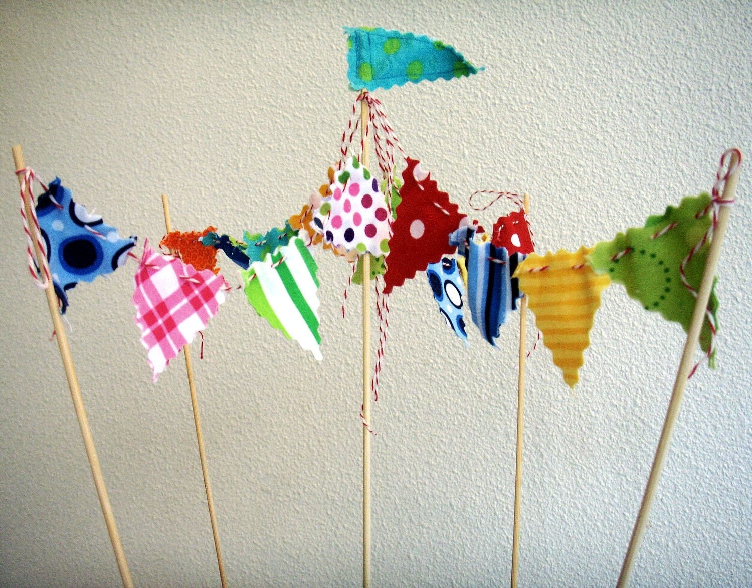 Cake Bunting Circus Tent on Bakers Twine