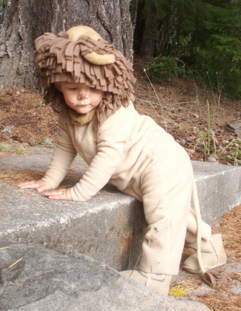 Lion Halloween Costume for Kids, Boys or Girls, Toddler, Children, Unisex