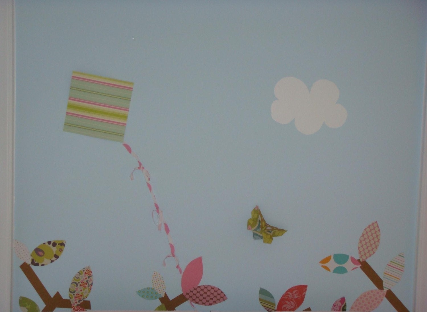 Origami Butterflies in Shades of Orange