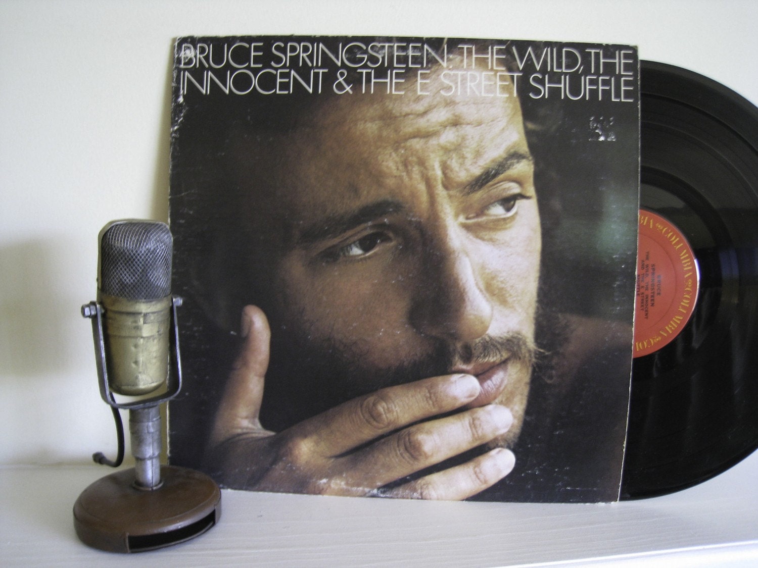 Bruce Springsteen Vinyl Record Album "The Wild, The Innocent & The E Street Shuffle" (Clean 1977 Columbia Records re-issue)
