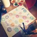 Hand painted social icons - for commercial and personal use