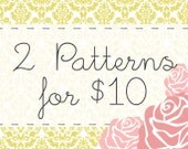 Pick Two Child Sewing Patterns for 10