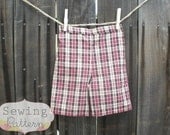 INSTANT DOWNLOAD- The Boys Shorts (Size 12/18 months to Size 6) PDF Sewing Pattern and Tutorial