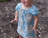 INSTANT DOWNLOAD- Janey Dress (Size 6/9 months to SIze 6) PDF Sewing Pattern and Tutorial