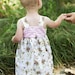 INSTANT DOWNLOAD- Goldie Dress (sizes 3/6 months to 6) PDF Sewing Pattern and Tutorial