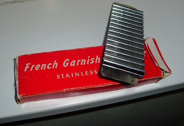 Garnish like the French Chefs