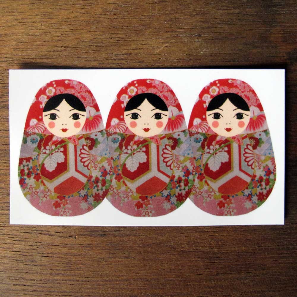 Matryoshka magnets (set of 3)