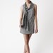 Gingham Bow Dress - Playful 100% cotton black and white checkered dress