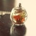 Goldfish in a bowl necklace