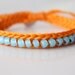 Custom Listing, Crocheted Beaded Friendship Bracelet