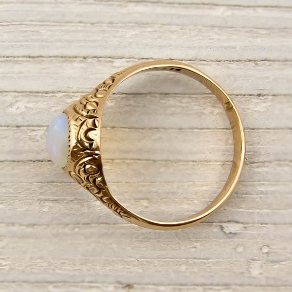 Antique Gold Victorian Opal Ring