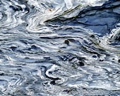 Abstract Waves - Abstract coastal rock Photograph (8 x 10 inches)