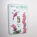 Beautiful bird floral steel single light switch cover - swarovski crystals