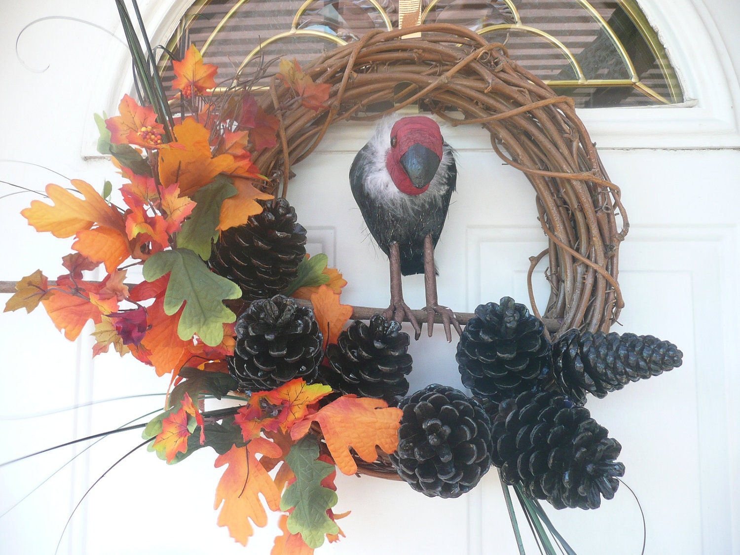 Sale OOAK VuLTuRe of FALL in AuTumn SPlenDoR  23 x 28 x 6