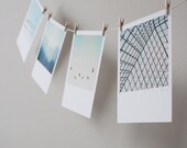 No 2. blue - 5x7 photographic prints set