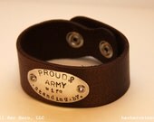 Deployment Cuff- Sterling Silver & Leather