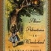 Alice In Wonderland - Were All Mad Here - Mad Hatter Print Vintage Wonderland Book Page - Beautifully Matted Graduation Fathers Day