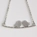 Love birds on Branch Necklace, kissing birds charm pendant, delicate, by balance9