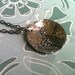 WHIMSY....Hand Stamped Necklace