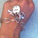 NEW-Wedding Date Charm Bracelet...Hand Stamped