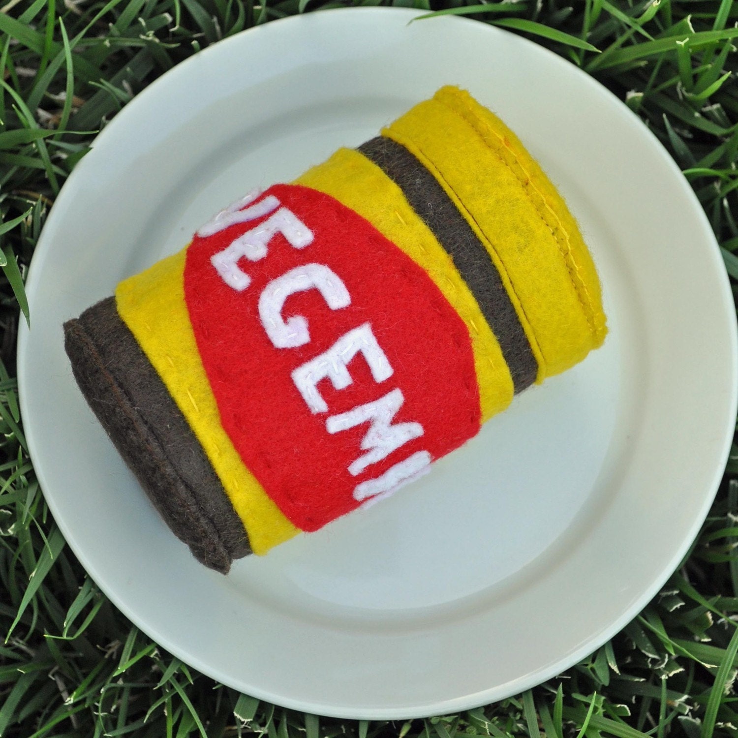 Felt Food Jar of Vegemite