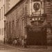 Around the corner 8x12 old feel sepia art photograph